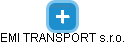 EMI TRANSPORT s.r.o. - obrázek vizuálního zobrazení vztahů obchodního rejstříku