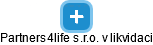 Partners4life s.r.o. v likvidaci - obrázek vizuálního zobrazení vztahů obchodního rejstříku