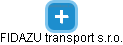 FIDAZU transport s.r.o. - obrázek vizuálního zobrazení vztahů obchodního rejstříku