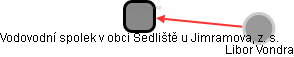 Vodovodní spolek v obci Sedliště u Jimramova, z. s. - obrázek vizuálního zobrazení vztahů obchodního rejstříku