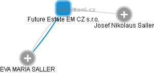 Future Estate EM CZ s.r.o. - obrázek vizuálního zobrazení vztahů obchodního rejstříku