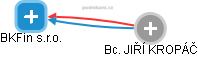 BKFin s.r.o. - obrázek vizuálního zobrazení vztahů obchodního rejstříku