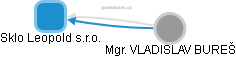 Sklo Leopold s.r.o. - obrázek vizuálního zobrazení vztahů obchodního rejstříku