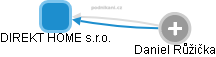 DIREKT HOME s.r.o. - obrázek vizuálního zobrazení vztahů obchodního rejstříku