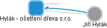 Hylák - ošetření dřeva s.r.o. - obrázek vizuálního zobrazení vztahů obchodního rejstříku