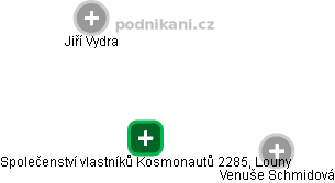 Společenství vlastníků Kosmonautů 2285, Louny - obrázek vizuálního zobrazení vztahů obchodního rejstříku