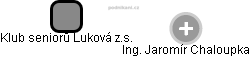 Klub seniorů Luková z.s. - obrázek vizuálního zobrazení vztahů obchodního rejstříku