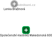 Společenství vlastníků Makedonská 600 - obrázek vizuálního zobrazení vztahů obchodního rejstříku