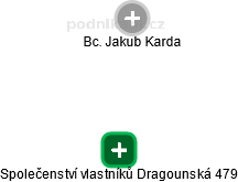 Společenství vlastníků Dragounská 479 - obrázek vizuálního zobrazení vztahů obchodního rejstříku