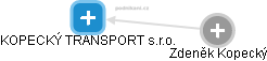 KOPECKÝ TRANSPORT s.r.o. - obrázek vizuálního zobrazení vztahů obchodního rejstříku