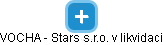 VOCHA - Stars s.r.o. v likvidaci - obrázek vizuálního zobrazení vztahů obchodního rejstříku