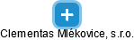 Clementas Mlékovice, s.r.o. - obrázek vizuálního zobrazení vztahů obchodního rejstříku