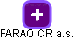 FARAO CR a.s. - obrázek vizuálního zobrazení vztahů obchodního rejstříku