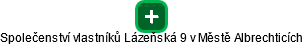 Společenství vlastníků Lázeňská 9 v Městě Albrechticích - obrázek vizuálního zobrazení vztahů obchodního rejstříku