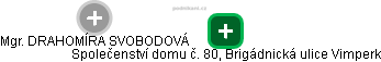 Společenství domu č. 80, Brigádnická ulice Vimperk - obrázek vizuálního zobrazení vztahů obchodního rejstříku