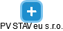 PV STAV eu s.r.o. - obrázek vizuálního zobrazení vztahů obchodního rejstříku