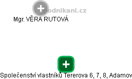 Společenství vlastníků Tererova 6, 7, 8, Adamov - obrázek vizuálního zobrazení vztahů obchodního rejstříku