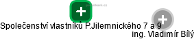 Společenství vlastníků P.Jilemnického 7 a 9 - obrázek vizuálního zobrazení vztahů obchodního rejstříku