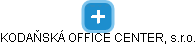 KODAŇSKÁ OFFICE CENTER, s.r.o. - obrázek vizuálního zobrazení vztahů obchodního rejstříku