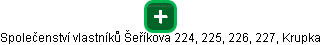 Společenství vlastníků Šeříkova 224, 225, 226, 227, Krupka - obrázek vizuálního zobrazení vztahů obchodního rejstříku