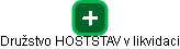 Družstvo HOSTSTAV v likvidaci - obrázek vizuálního zobrazení vztahů obchodního rejstříku