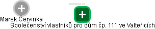 Společenství vlastníků pro dům čp. 111 ve Valteřicích - obrázek vizuálního zobrazení vztahů obchodního rejstříku