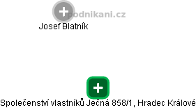 Společenství vlastníků Ječná 858/1, Hradec Králové - obrázek vizuálního zobrazení vztahů obchodního rejstříku