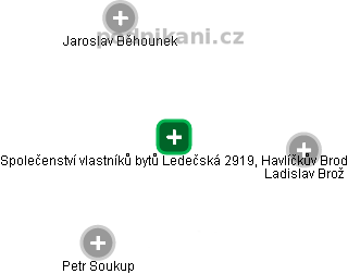 Společenství vlastníků bytů Ledečská 2919, Havlíčkův Brod - obrázek vizuálního zobrazení vztahů obchodního rejstříku