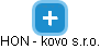 HON - kovo s.r.o. - obrázek vizuálního zobrazení vztahů obchodního rejstříku