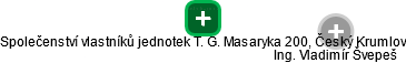 Společenství vlastníků jednotek T. G. Masaryka 200, Český Krumlov - obrázek vizuálního zobrazení vztahů obchodního rejstříku