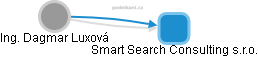 Smart Search Consulting s.r.o. - obrázek vizuálního zobrazení vztahů obchodního rejstříku