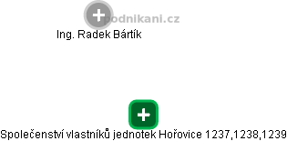 Společenství vlastníků jednotek Hořovice 1237,1238,1239 - obrázek vizuálního zobrazení vztahů obchodního rejstříku