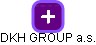 DKH GROUP a.s. - obrázek vizuálního zobrazení vztahů obchodního rejstříku