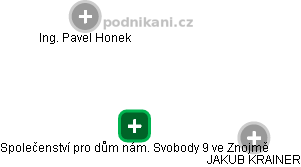 Společenství pro dům nám. Svobody 9 ve Znojmě - obrázek vizuálního zobrazení vztahů obchodního rejstříku