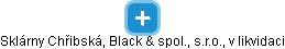 Sklárny Chřibská, Black & spol., s.r.o., v likvidaci - obrázek vizuálního zobrazení vztahů obchodního rejstříku