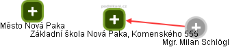 Základní škola Nová Paka, Komenského 555 - obrázek vizuálního zobrazení vztahů obchodního rejstříku