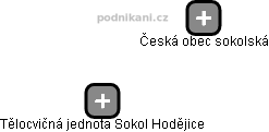 Tělocvičná jednota Sokol Hodějice - obrázek vizuálního zobrazení vztahů obchodního rejstříku