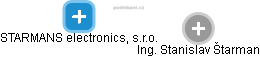 STARMANS electronics, s.r.o. - obrázek vizuálního zobrazení vztahů obchodního rejstříku
