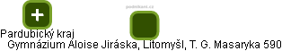 Gymnázium Aloise Jiráska, Litomyšl, T. G. Masaryka 590 - obrázek vizuálního zobrazení vztahů obchodního rejstříku