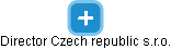 Director Czech republic s.r.o. - obrázek vizuálního zobrazení vztahů obchodního rejstříku