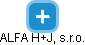 ALFA H+J, s.r.o. - obrázek vizuálního zobrazení vztahů obchodního rejstříku