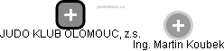 JUDO KLUB OLOMOUC, z.s. - obrázek vizuálního zobrazení vztahů obchodního rejstříku
