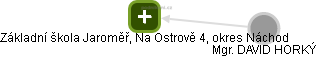 Základní škola Jaroměř, Na Ostrově 4, okres Náchod - obrázek vizuálního zobrazení vztahů obchodního rejstříku